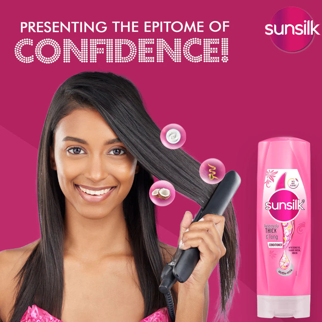 Sunsilk Thick and Long Conditioner - 180ml