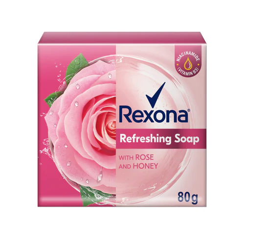 Rexona Rose And Honey Refreshing Soap - 80g