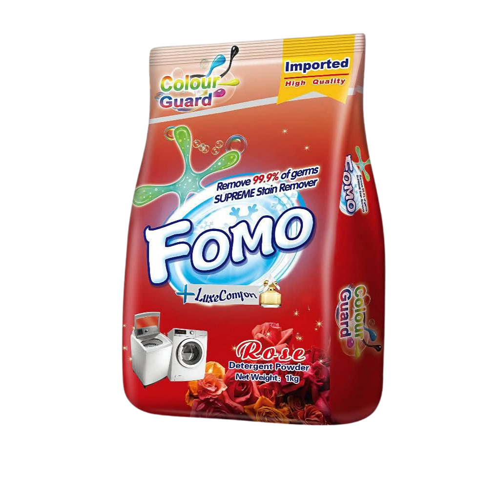Fomo Luxe Comfort Rose Detergent Powder - 1kg