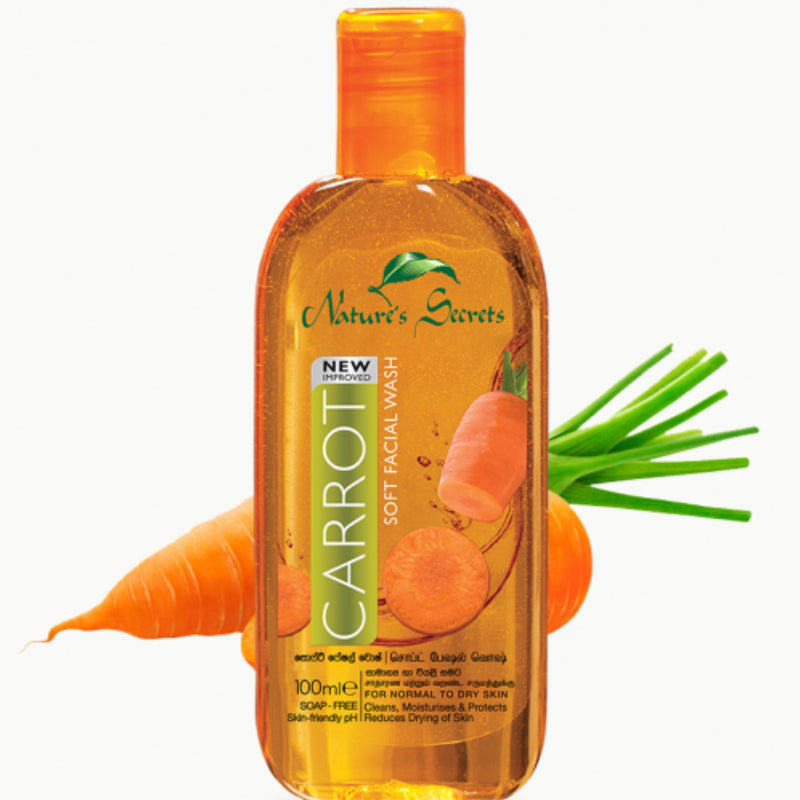 Natures Secrets Carrot Soft Facial Wash