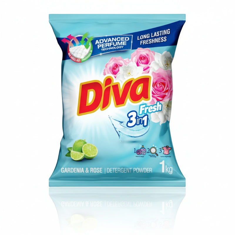 Diva Detergent Powder - 1Kg