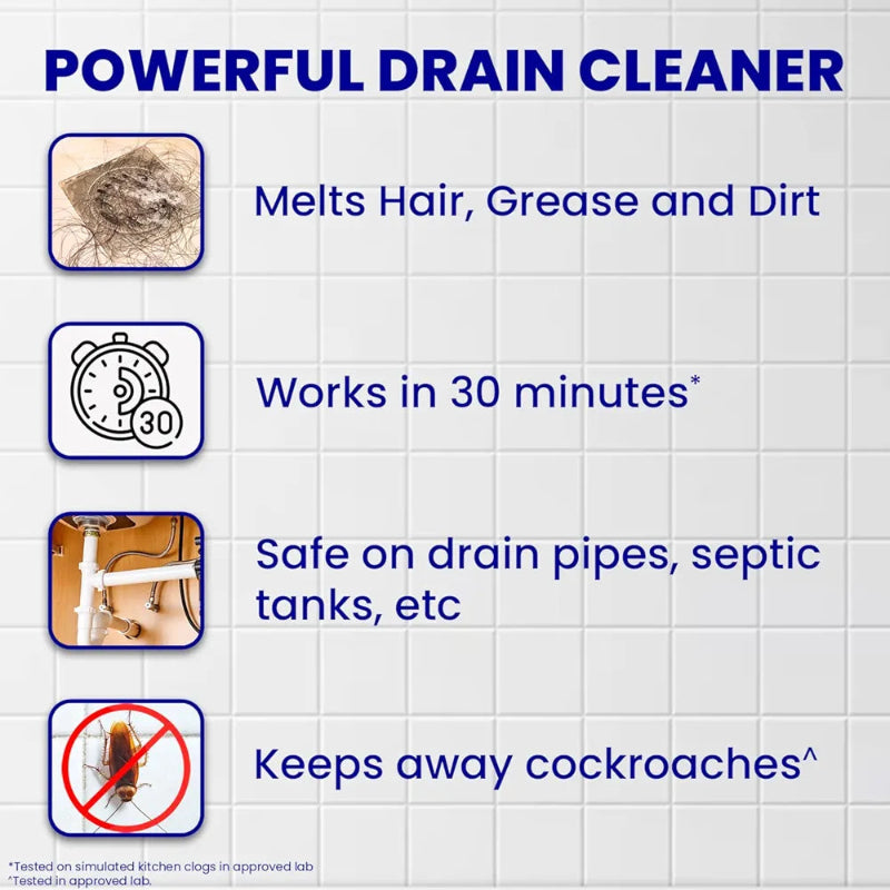 Kiwi Drain Cleaner - 50g