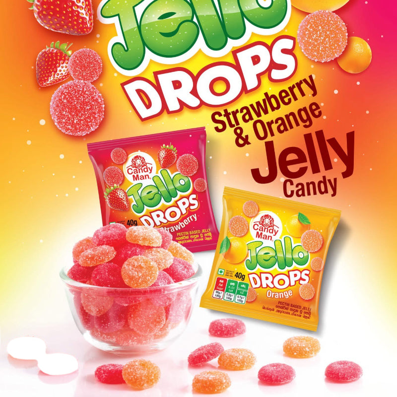 Candy Man Jelly Drops - 40g