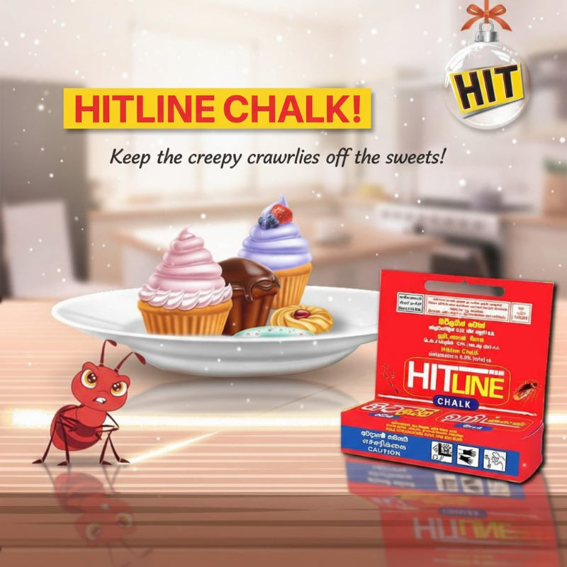 HITLINE Chalk for Ants Cockroaches - 15g (1Pcs)