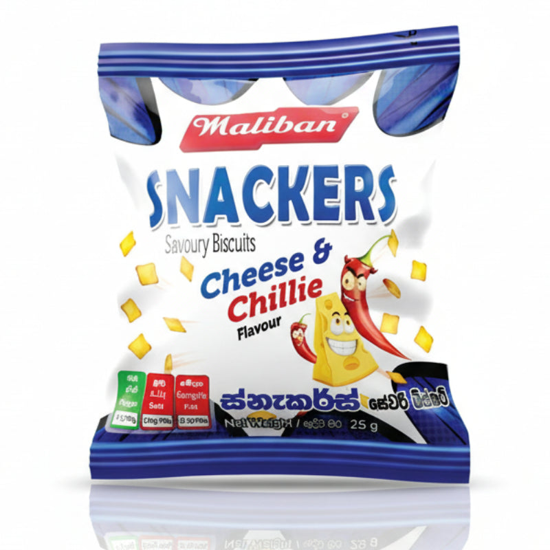 Maliban Snackers Cheese And Chillie - 25g