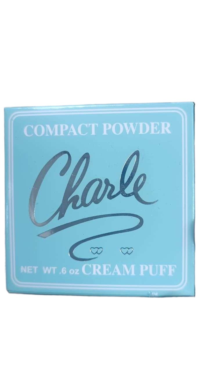 Charle Compact Powder Cream Puff Charle Puff