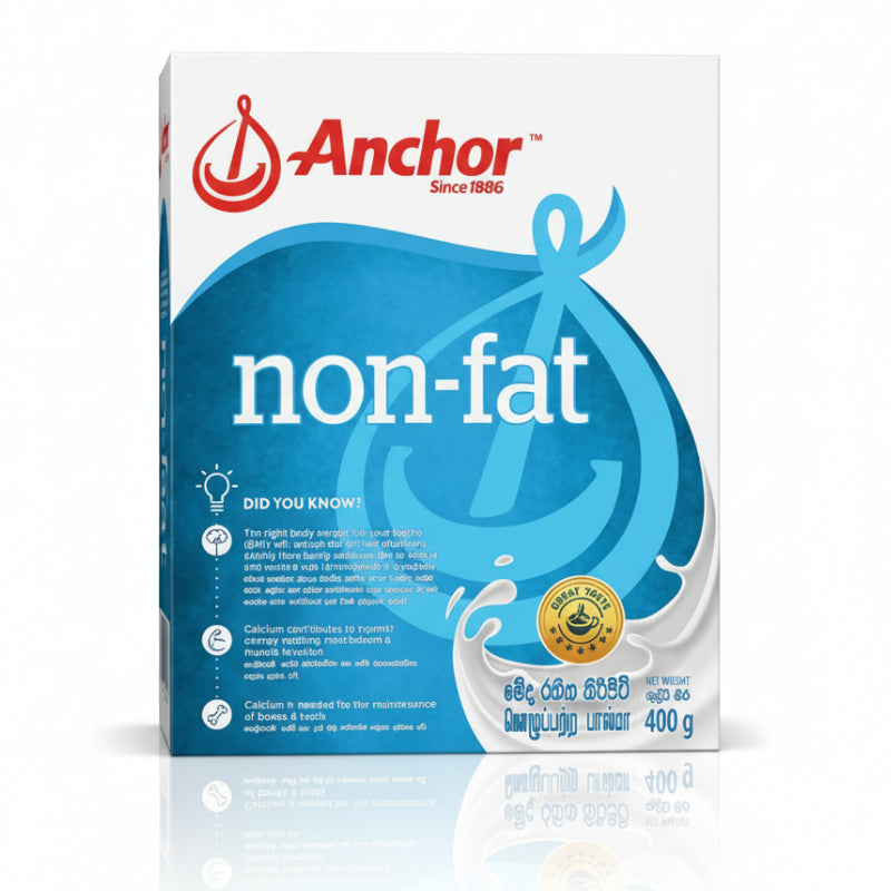 Anchor Non-Fat Milk Powder - 400g