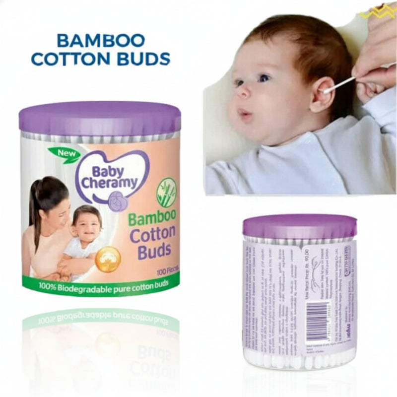 Baby Cheramy Bamboo Cotton Buds