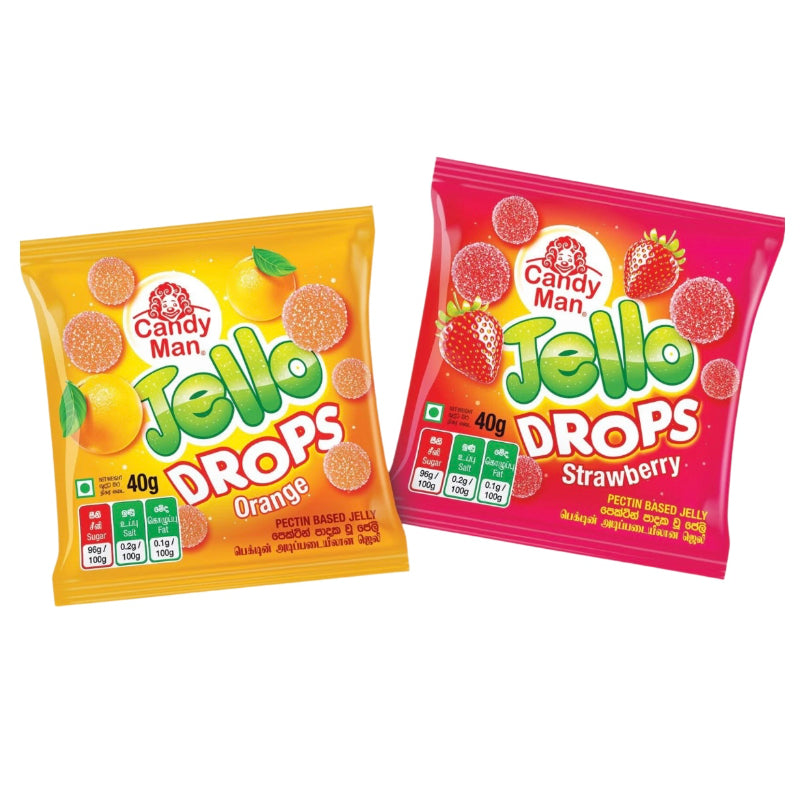 Candy Man Jelly Drops - 40g