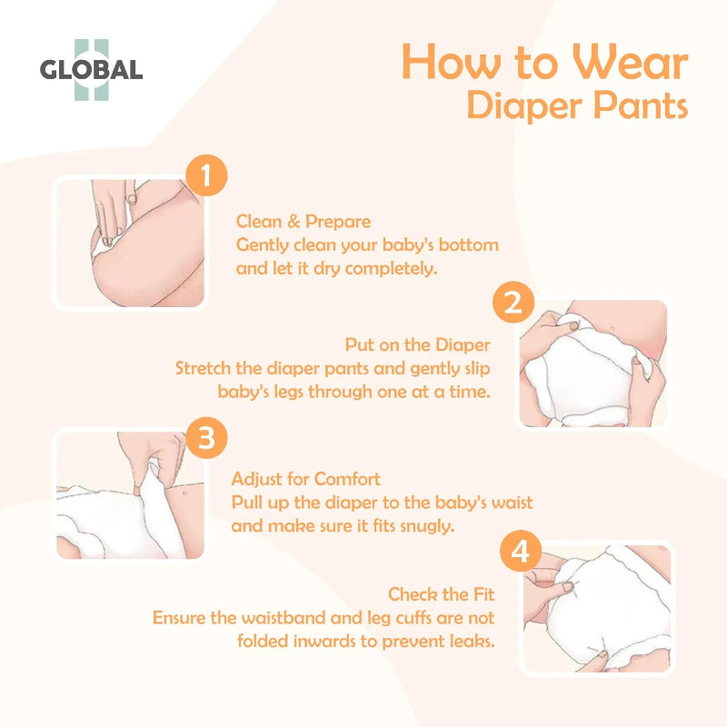 Global Baby Pants Diapers
