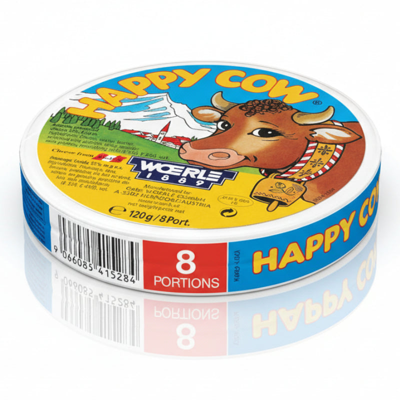 Happy Cow Cheese Wedges - 120g