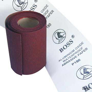 SAND PAPER ROLL BOSS 4" INCH