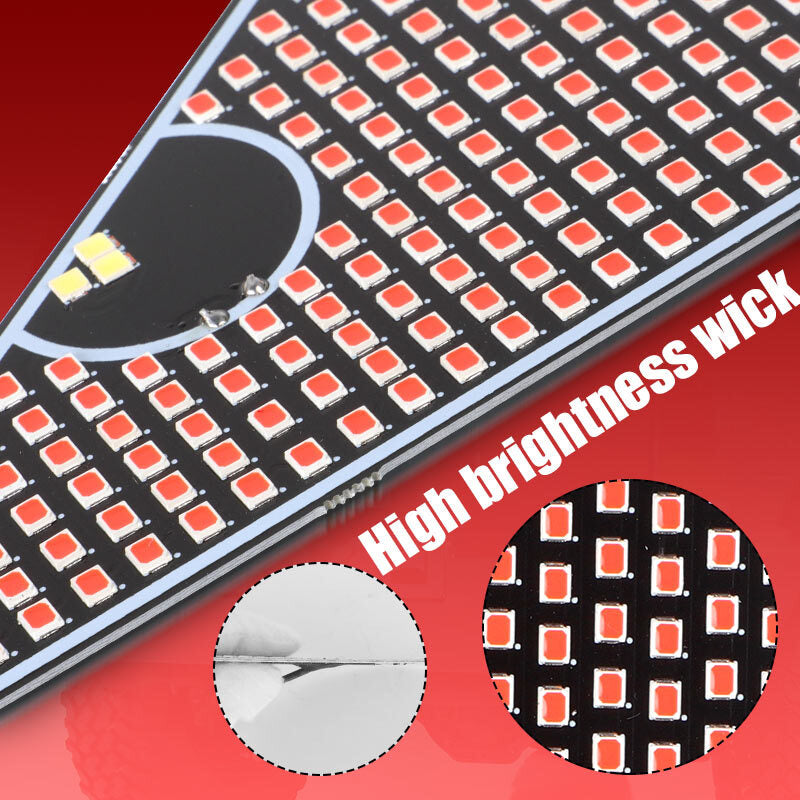 2X Devil's Eye LED Light Car Eye Light Truck Dynamic LED Light for Car Window