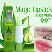 HUXIABEAUTY மேஜிக் கற்றாழை 99% லிப்ஸ்டிக் லிப் பாம் நிறத்தை மாற்றும் மனநிலை