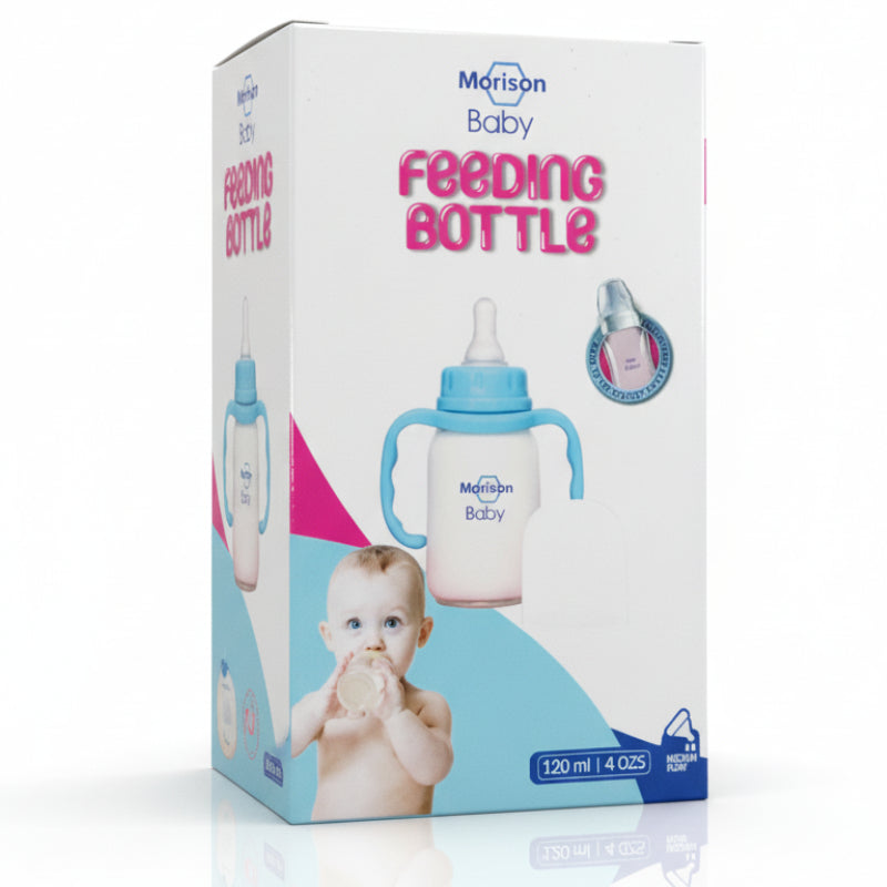 Morison Baby Feeding Glass Bottle - 125ml