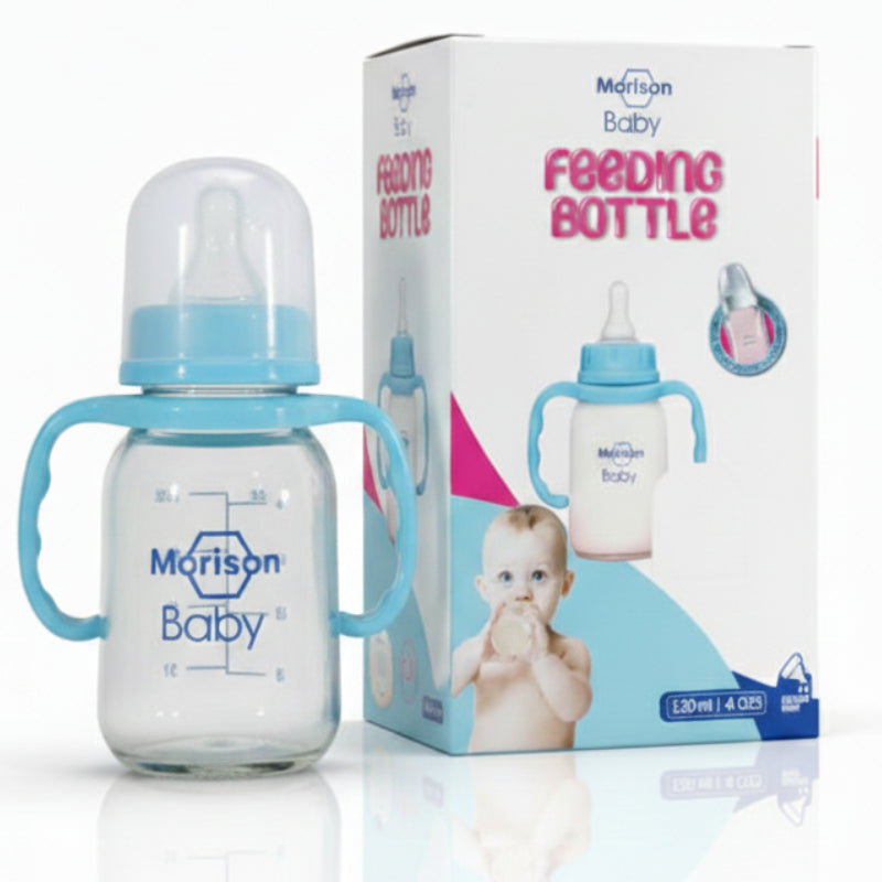 Morison Baby Feeding Glass Bottle - 125ml