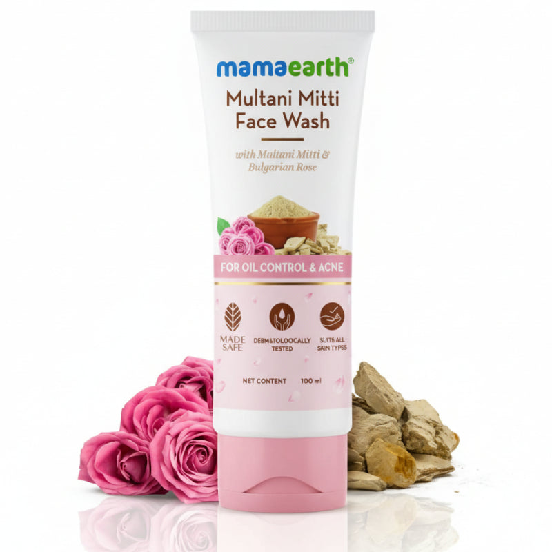 Mamaearth Multani Mitti Face Wash – 100ml