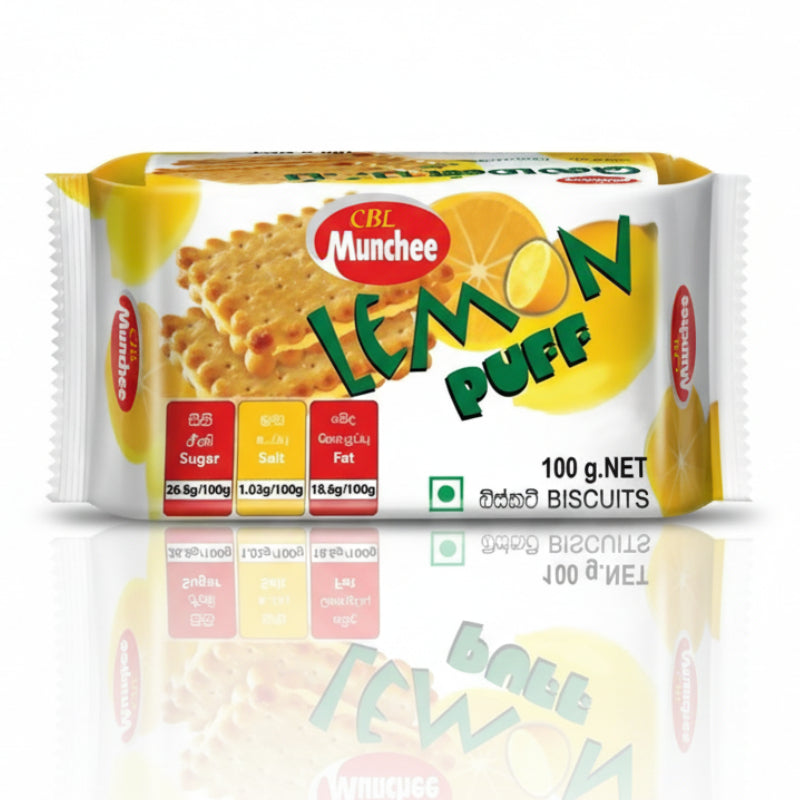 Munchee Lemon Puff Biscuits