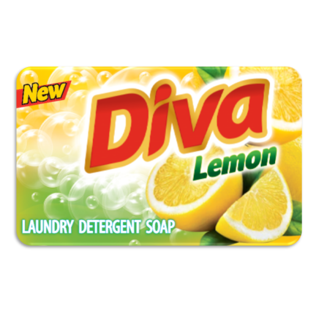 Diva Lemon Laundry Detergent Soap 100g