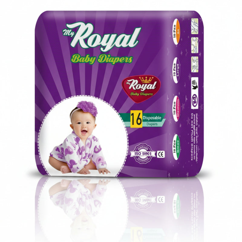 My Royal Tape Baby Diapers Pampers - 16pcs