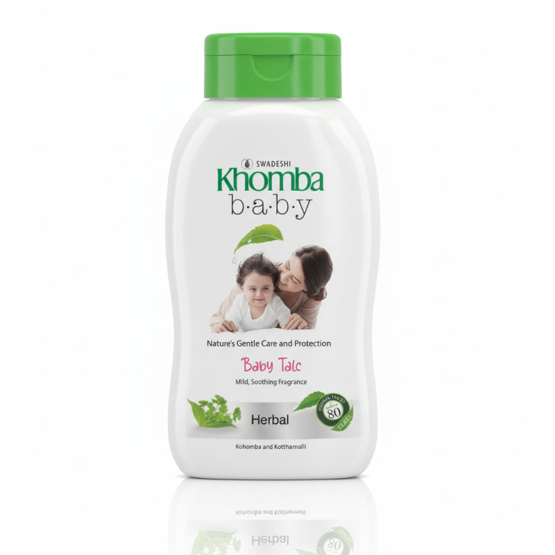 Swadeshi Khomba Baby Talc Herbal - 100g