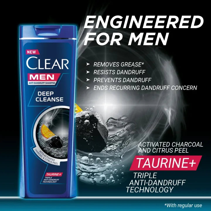 Clear Men Anti-Dandruff Shampoo Deep Cleanse