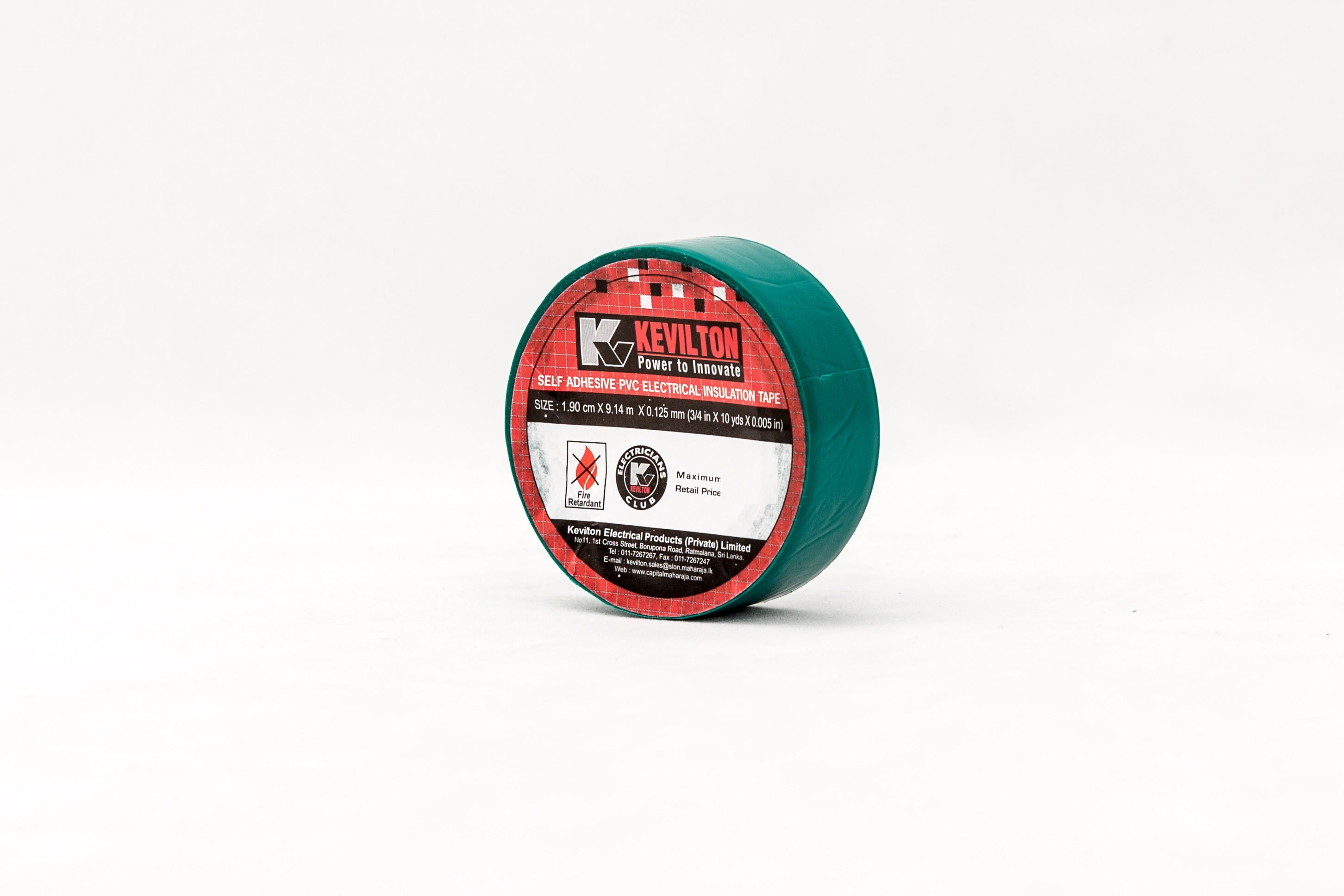 Green PVC Insulation Tape