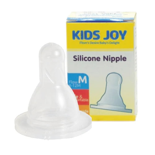Kids Joy Silicone Nipple - M
