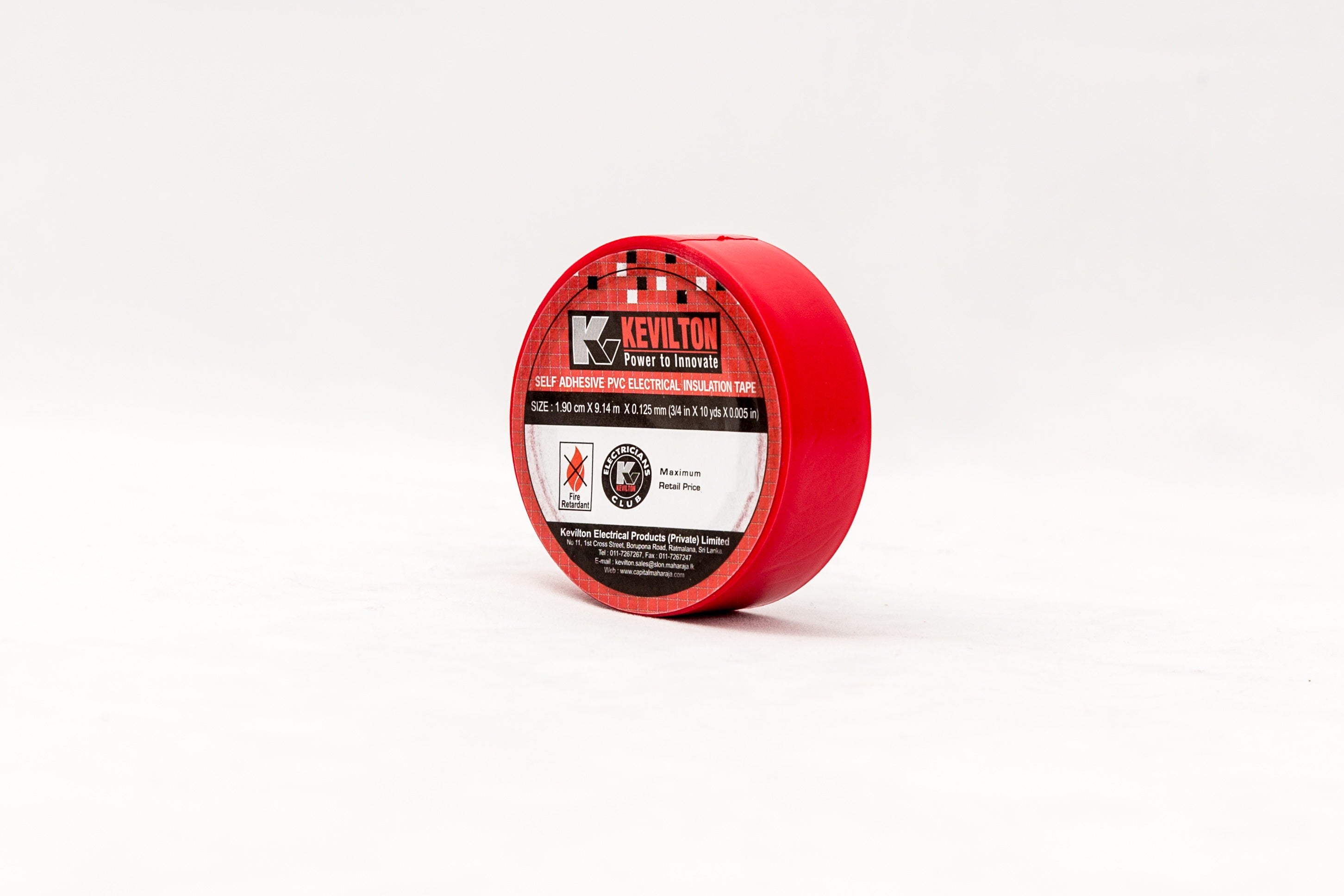 Red PVC Insulation Tape