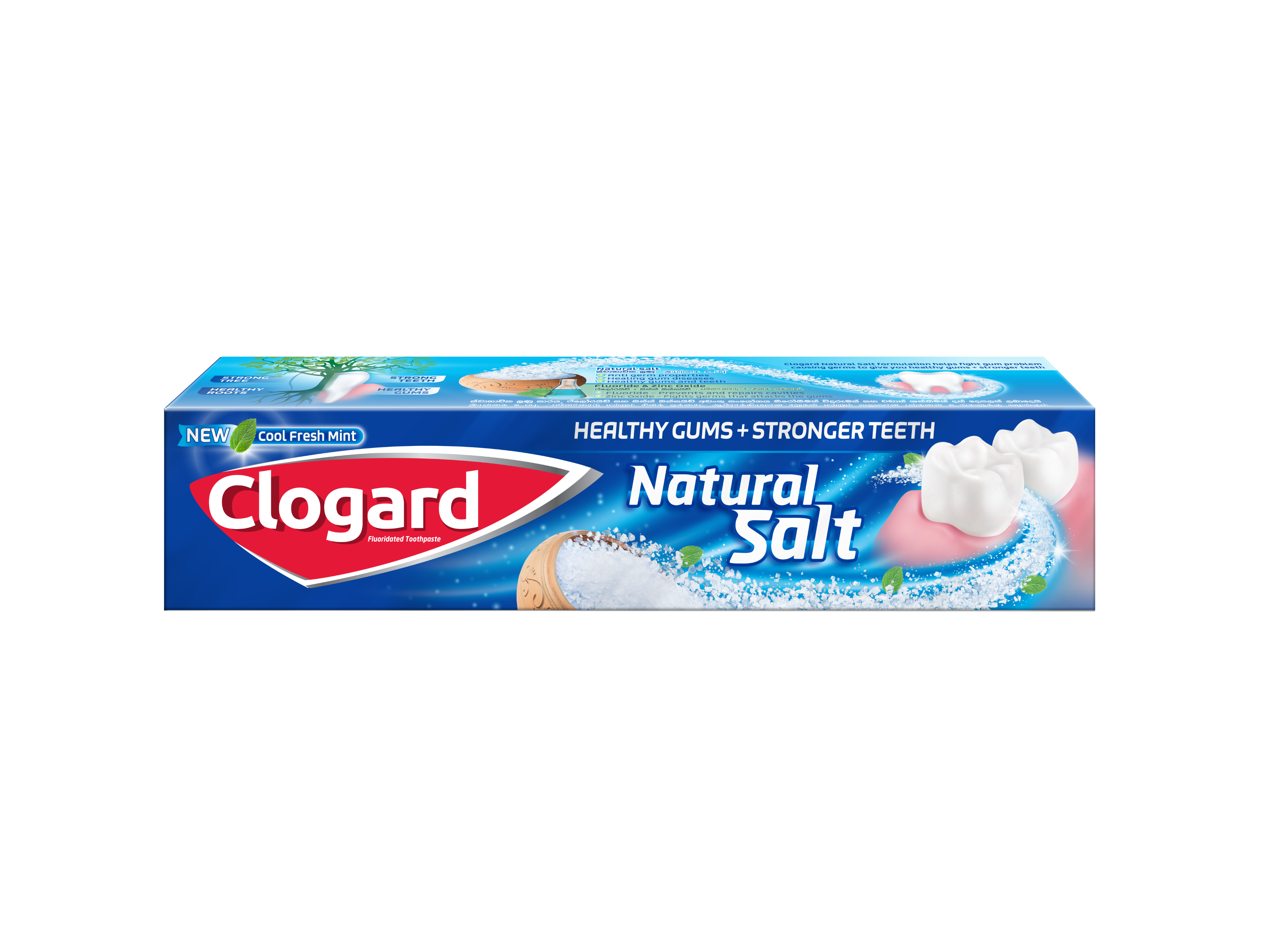 Clogard Strong Teeth Natural Salt Toothpaste