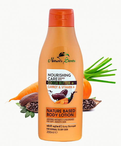 Nature's Secrets Nourishing Care Body Lotion - Carrot