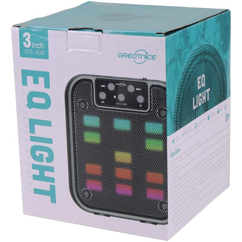 GREATNICE EQ Light Wireless Speaker - GTS-1839