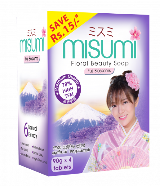 Misumi Floral Beauty Soap - Fuji Blossoms