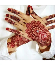 GOLECHA Cherry Heena Cones Fast Drying Instant Mehndi Heena Paste - 1Pcs